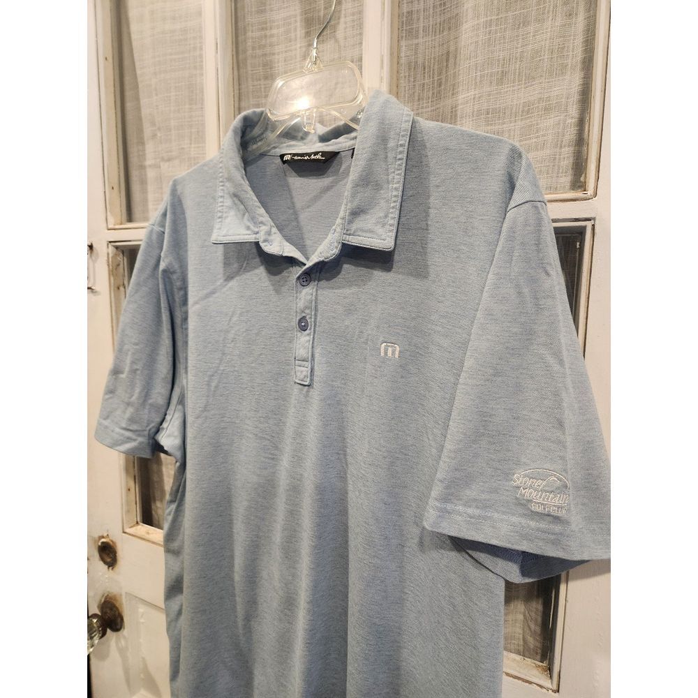 Travis Mathew Men's Blue Polo‎ Size XXL